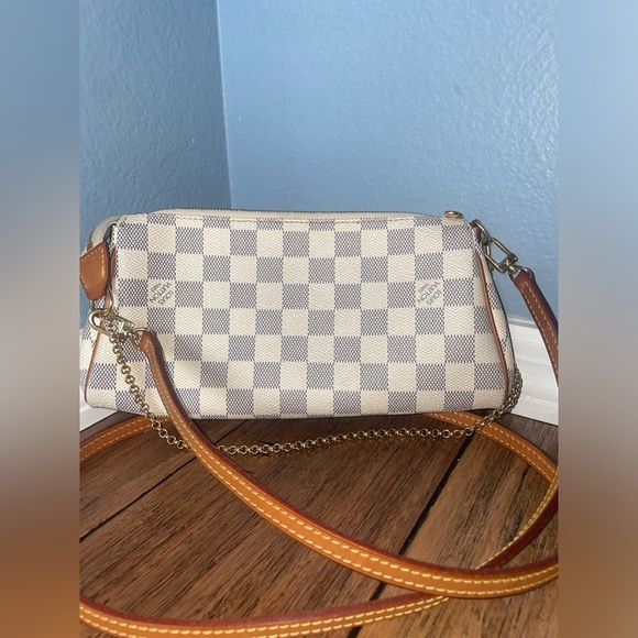 Louis Vuitton Eva✨crossbody chain strap clutch shoulder LV pochette liv bag - Picture 12 of 17